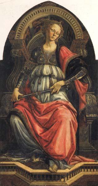 Sandro Botticelli Fortitude Germany oil painting art